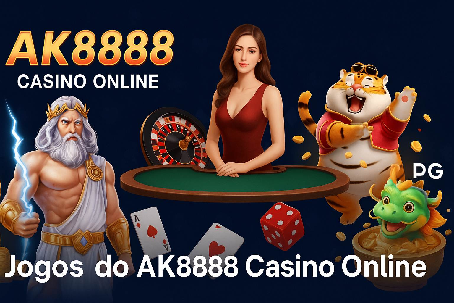 Jogos de cassino online inovadores e emocionantes na AK8888