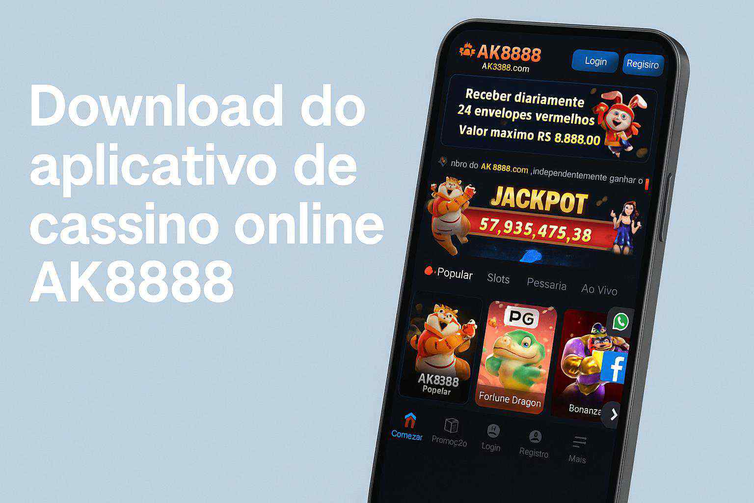Baixar o AK8888 Cassino App