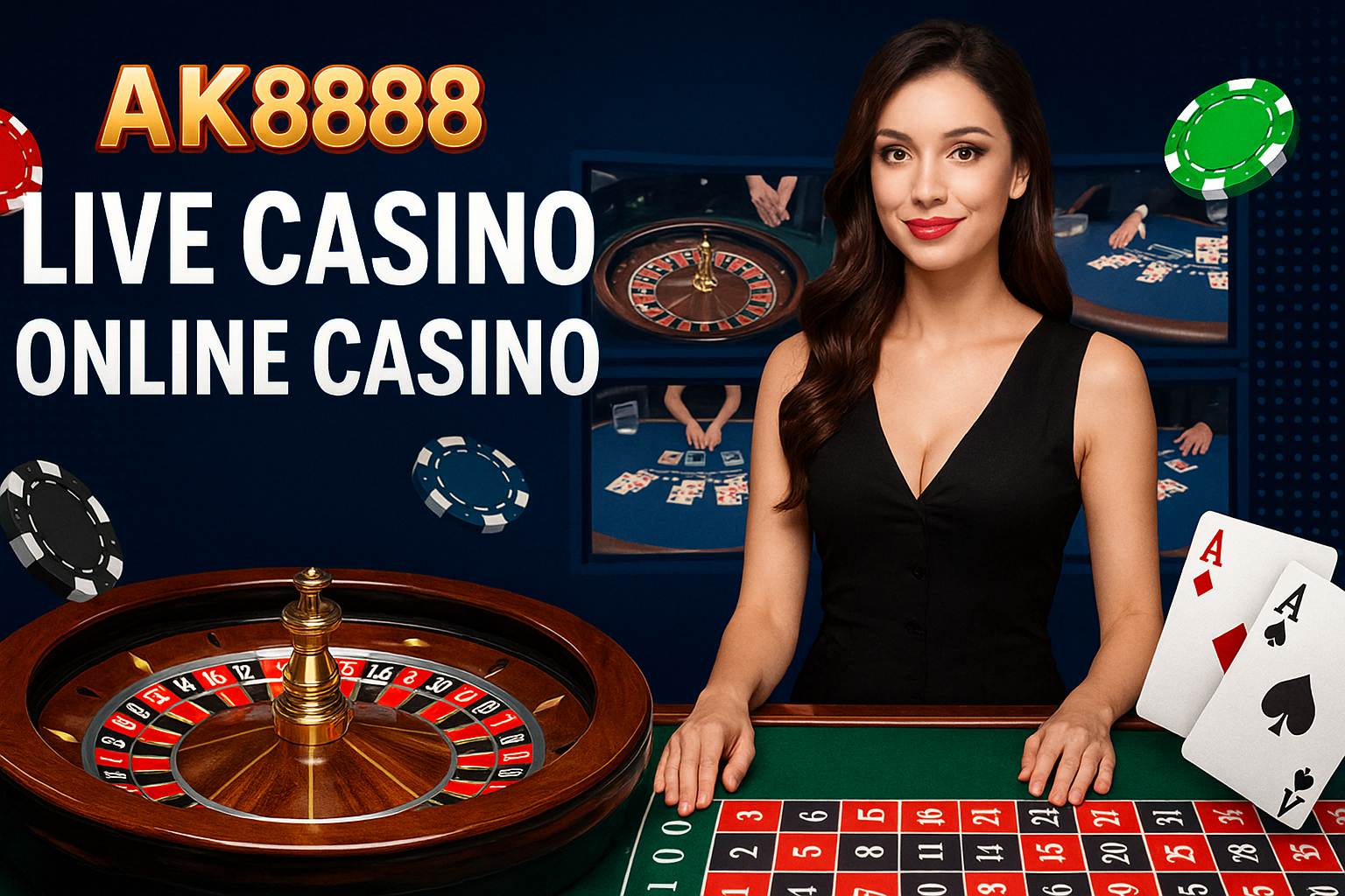 O AK8888 Live Casino lança promoções regularmente