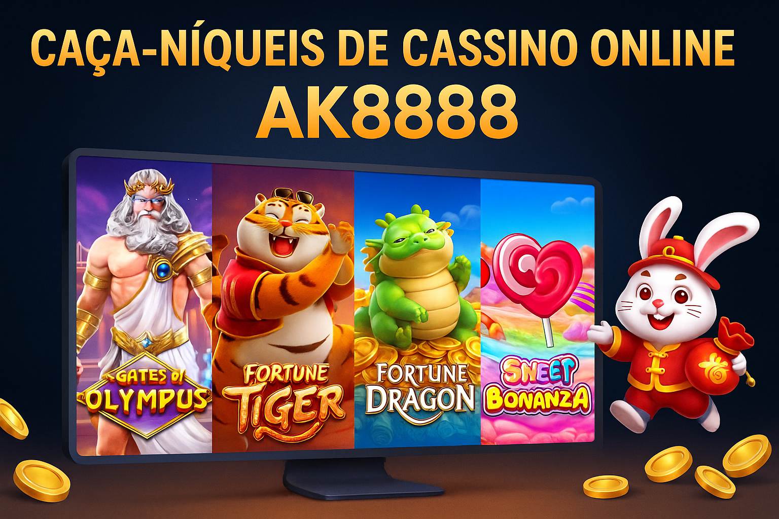 Explore o mundo das slot machines no AK8888 Casino